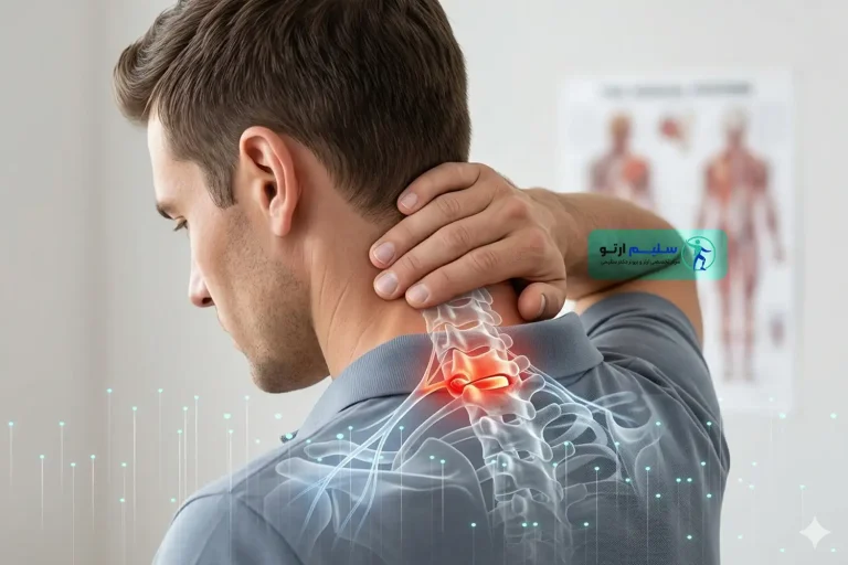 خانه دیسک گردن چیست؟ علائم و روش های درمان کاربردی در کلینیک سلیم ارتو